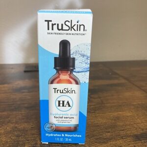 TruSkin HA Facial Serum, 1 fl oz - Hyaluronic Acid With Vitamins C & E For Face